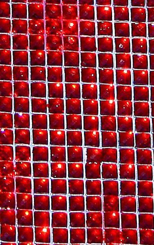 DIAMOND SELF-ADHESIVE SHEET-RED